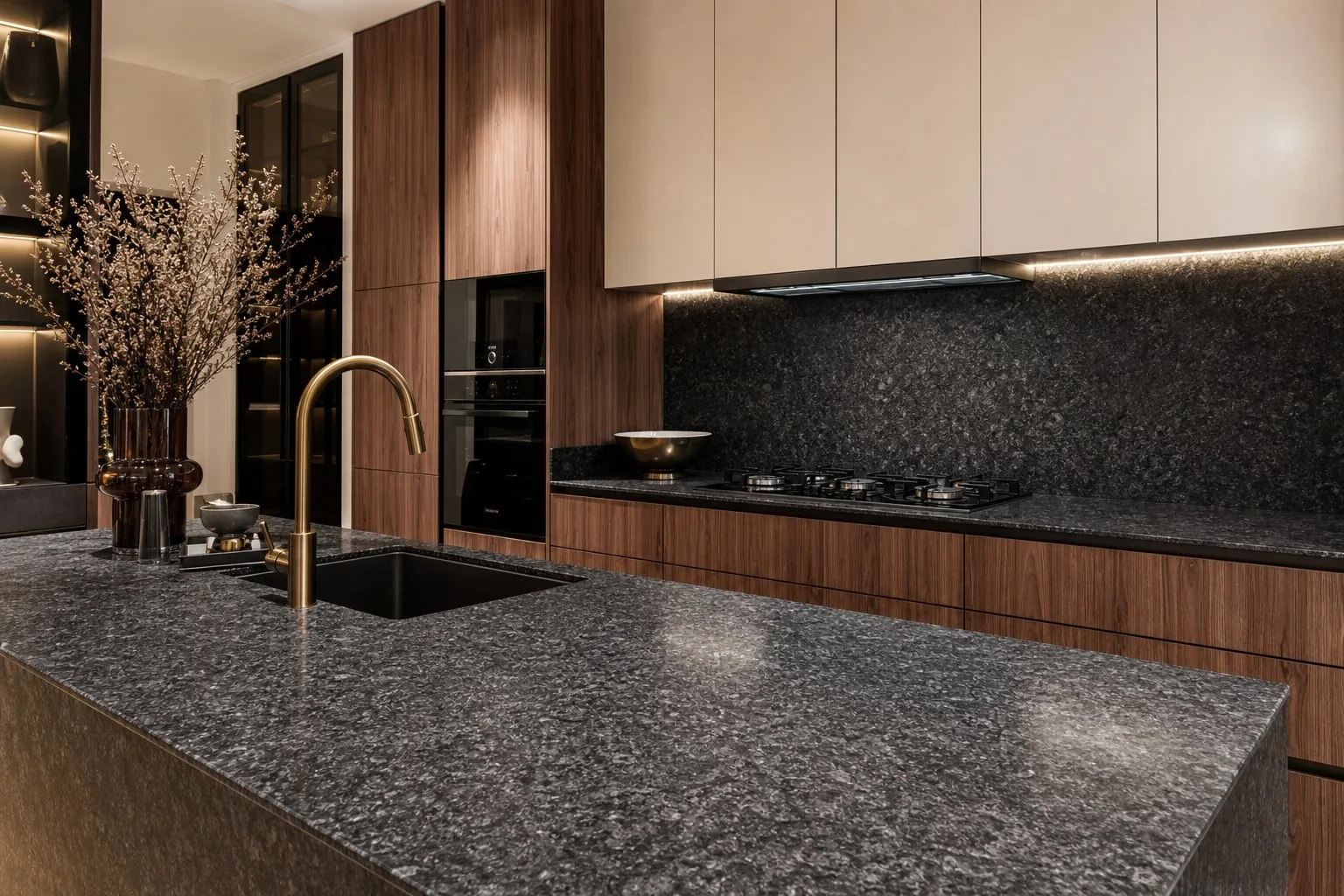 Textured Granite Surface
