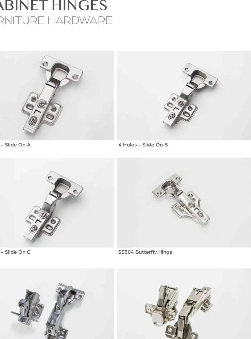 Soft-Close Hinge Range