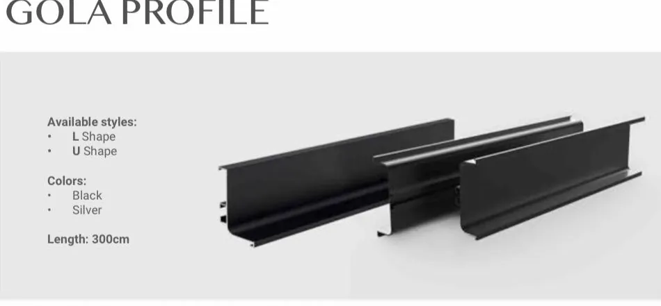 Gola Profile Handleless System