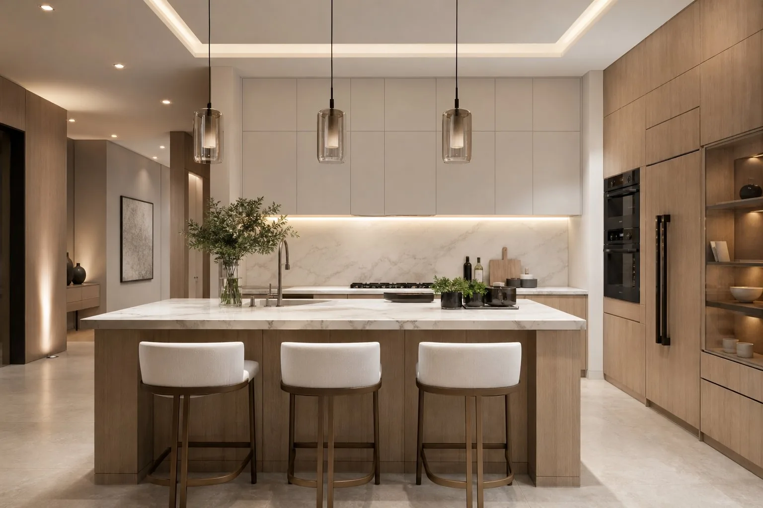Peninsula Layout Kitchen