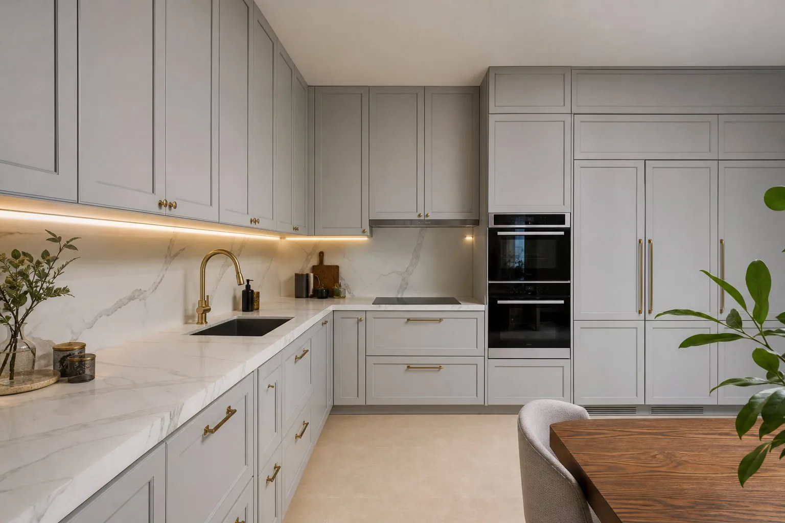 Custom-Fitted Kitchen