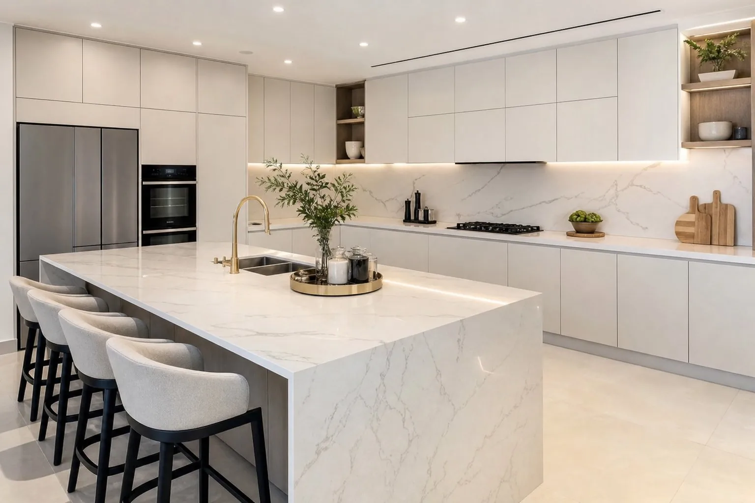 Sleek Kitchen Installation