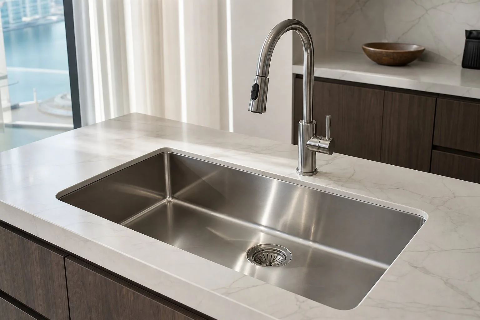 Single Bowl Inset Stainless Sink