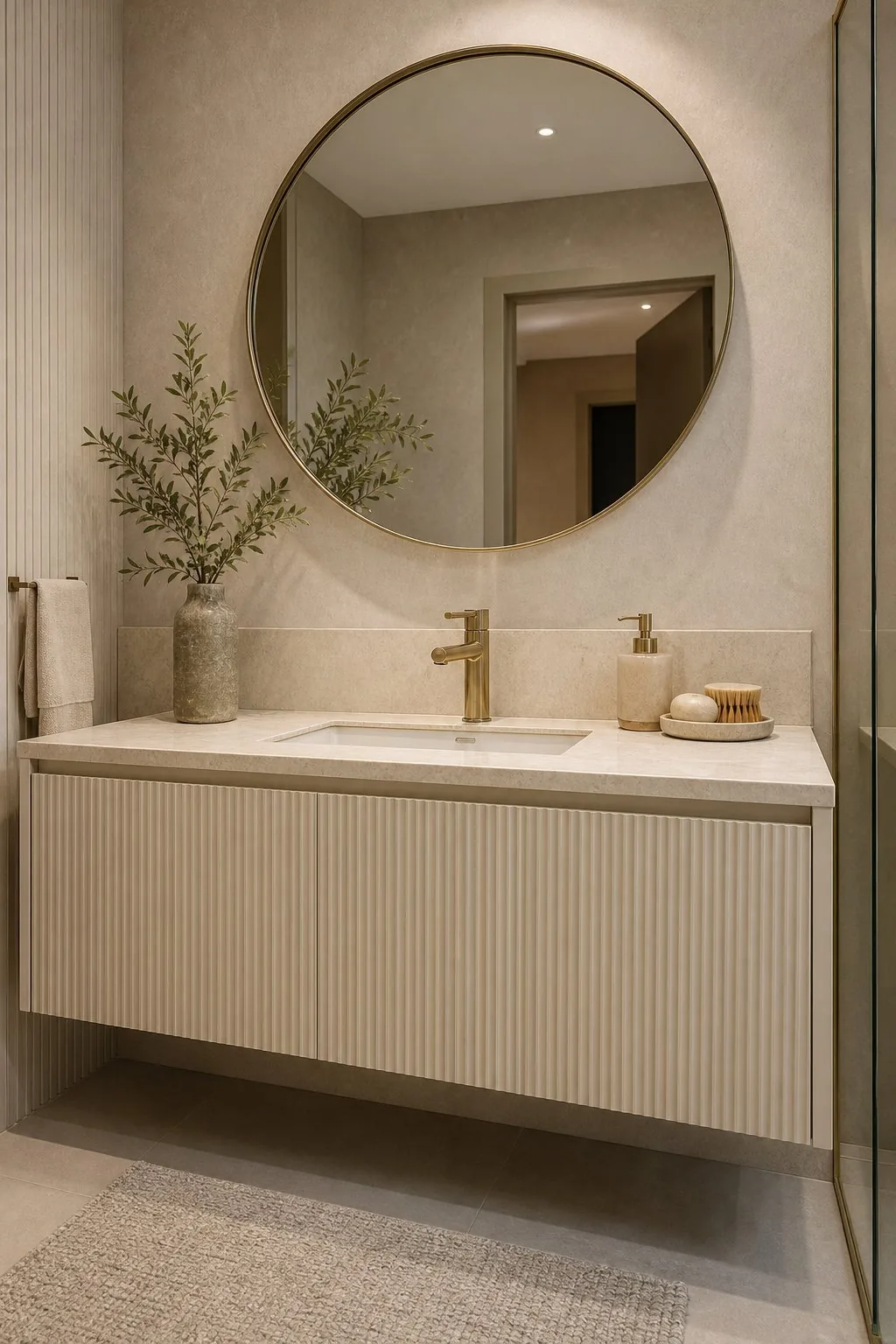 Wall-Mounted Vanity Cabinet