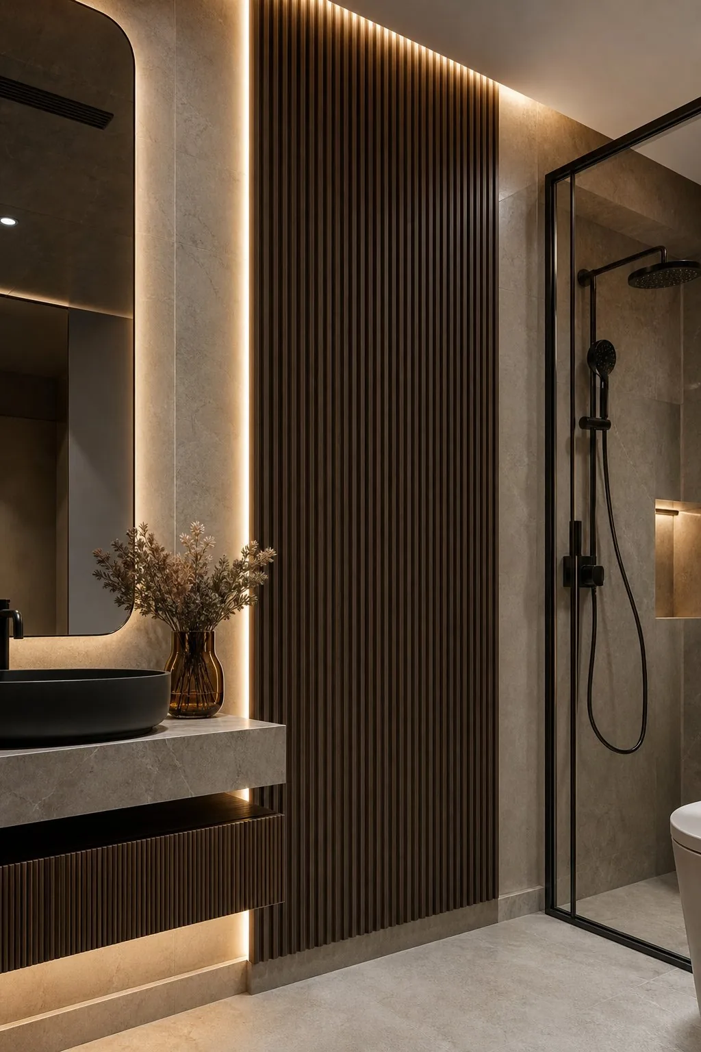 Designer Wall Panel Feature
