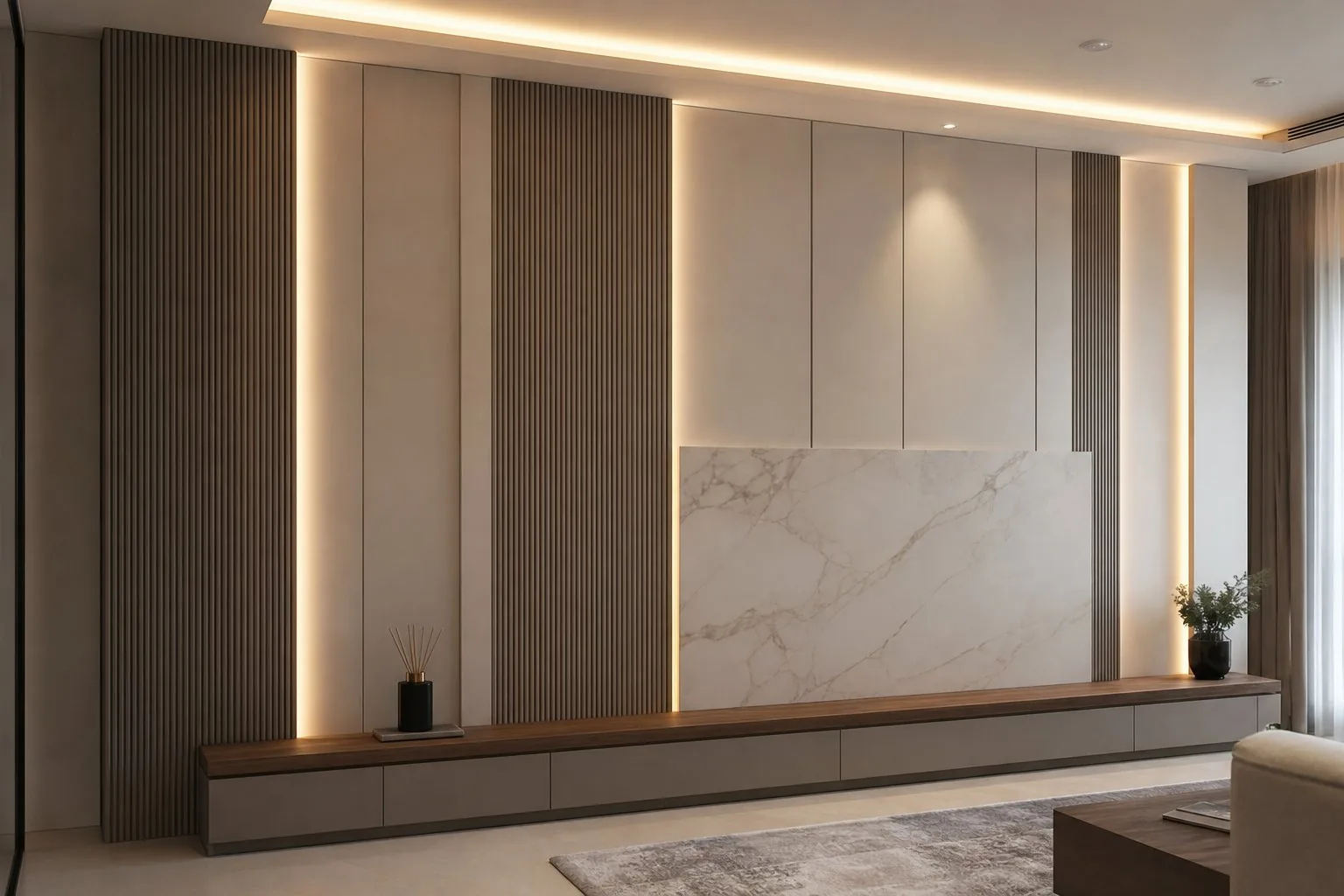 Custom Wall Panel Layout