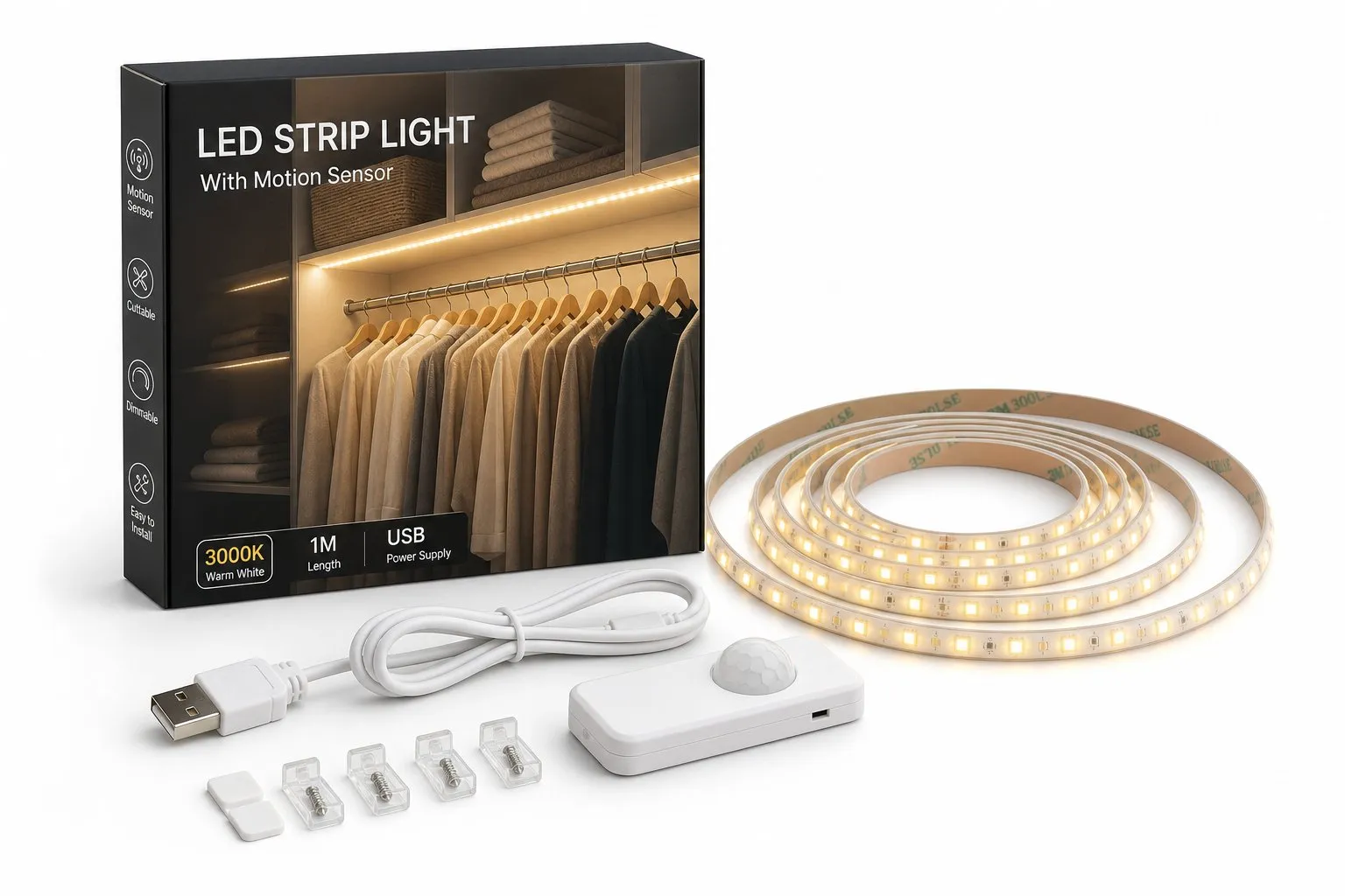 LED Wardrobe Lighting Kit