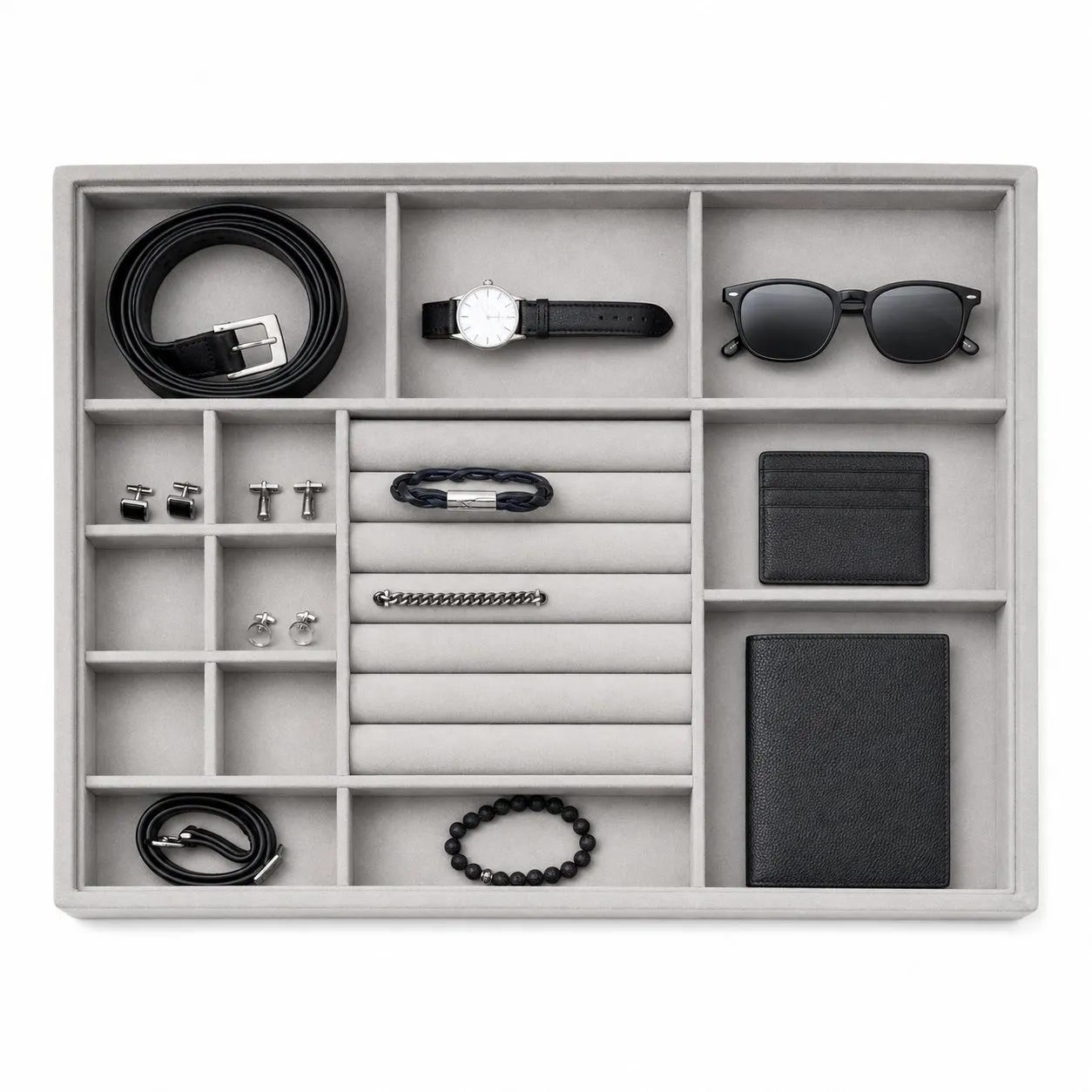 Sectioned Accessory Tray